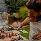 Grelha Para Churrasqueira Inox Wr 40x50 Moeda Com Cabo Alumin