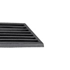 Grelha Para Cinzeiro Fogão A Lenha Em Ferro Fundido 20x40cm