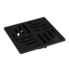 Grelha Para Ralo 10cm Fechamento Automático Abs Del Metais Pr