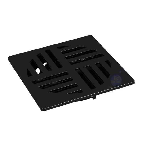 Grelha Para Ralo 10cm Fechamento Automático Abs Del Metais Pr