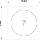 Grelha Para Ralo Click 10x10 Of8180 Ducon Metais Ouro