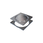 Grelha Para Ralo Linear Novii Abre E Fecha 9573 15x15 Inox Es