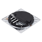 Grelha para Ralo Max Quadrada 15cm ABS Cromada Estrela