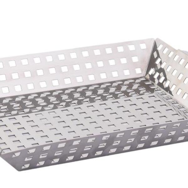 Grelha Para Vegetais Aço Inox Kort 4x28x31cm Domama