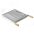 Grelha Parrilheira - Inox 50x50 Cm Com Chapa