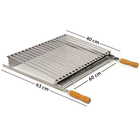 Grelha Parrilla Tipo Argentina - Extra Grande 60 X 40 - Cabo