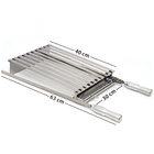 Grelha Parrilla Tipo Argentina - Pequena 30 X 40 - Cabo De Al