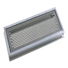 Grelha Perfurada Em Inox 15x40 Cm