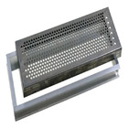 Grelha Perfurada Em Inox 15x40 Cm