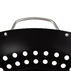 Grelha Perfurada Funda Redonda Para Churrasco Mimo Style Ah20