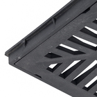 Grelha PP 20x20cm PVC Preto Odem