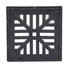 Grelha PP 25x25cm PVC Preto Odem