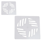 Grelha Quadrada 10 2 X 10 2cm Em Pvc Branco Astra