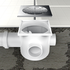 Grelha Quadrada Blukit Para Caixas Sifonadas E Ralos 291813 C