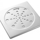 Grelha Quadrada Com Fecho Para Caixas Sifonadas E Ralos 15x15