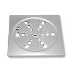 Grelha Ralo 15x15 Aço Inox Quadrado S/caixilho Abre E Fecha F
