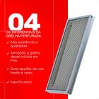 Grelha Ralo Linear Inox Perfurada Jjm 20x40