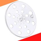 Grelha Redonda 15cm  Em Inox  Sem Caixilho E Com Fecho Abre F