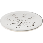 Grelha Redonda Inox Sem Caixilho Polido 10cm - Estilmax