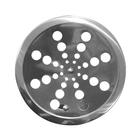 Grelha Redonda Rotativa Aço Inox 15cm Gir-15 Central