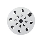 Grelha Rotativa Redonda 10cm Branca - Astra