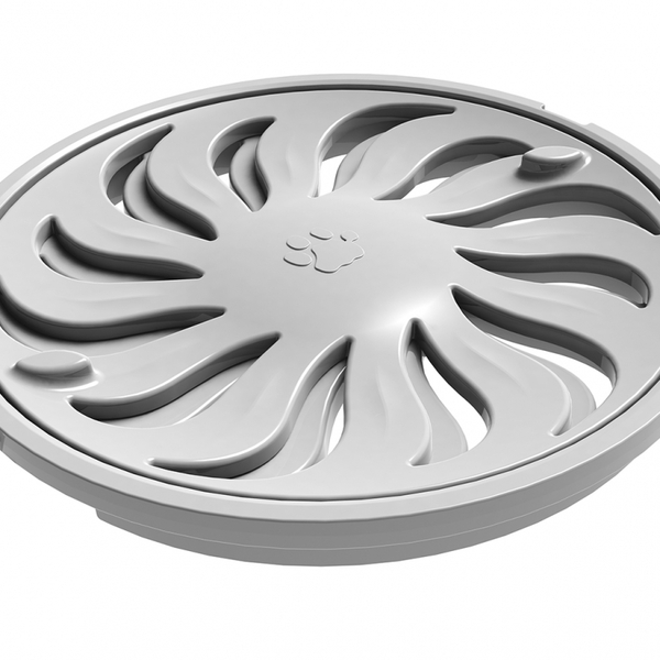 Grelha Tigre Abre E Fecha Red Br Dn100