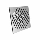 Grelha Tigre Quadrada Inox 100mm 27471349