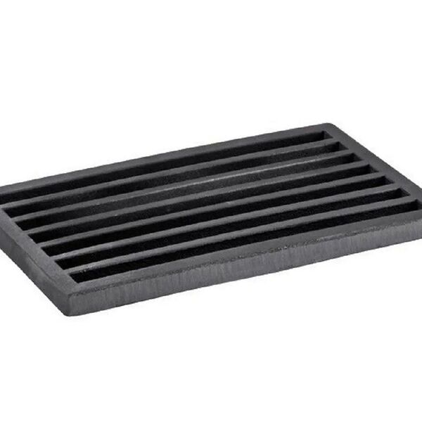 Grelha Vazada Para Cinzeiro Ferro Fundido Libaneza 20x33cm