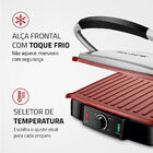 Grill 180, Abertura 180°, Vermelho, Mondial - PG-02
