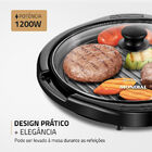 Grill 2 Em 1 Mondial Redondo Smart G04