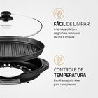 Grill 2 Em 1 Mondial Redondo Smart G04