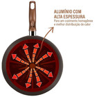 Grill Antiaderente Resist 5x Redondo Expert 30cm Rochedo