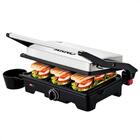 Grill Arno Dual Inox Com Placas Antiaderentes Inox 127