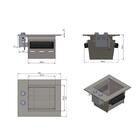 Grill Assador Gás S/ Tampa Titan Diamond Premium Inox Bivolt