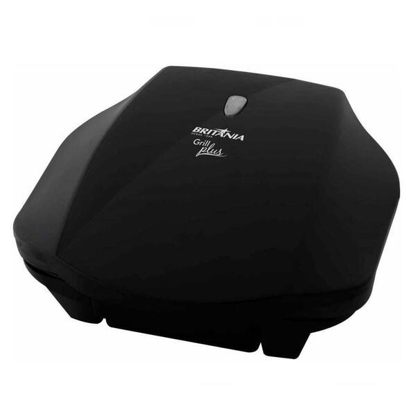 Grill Britânia Plus Placas Antiaderentes Inclinadas Preto 220v