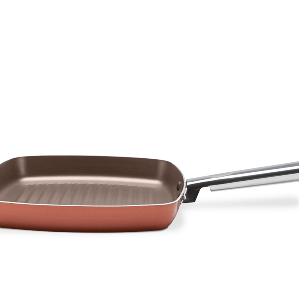 Grill - Curry 24 X 24 X 3 5 Cm Cobre  Brinox