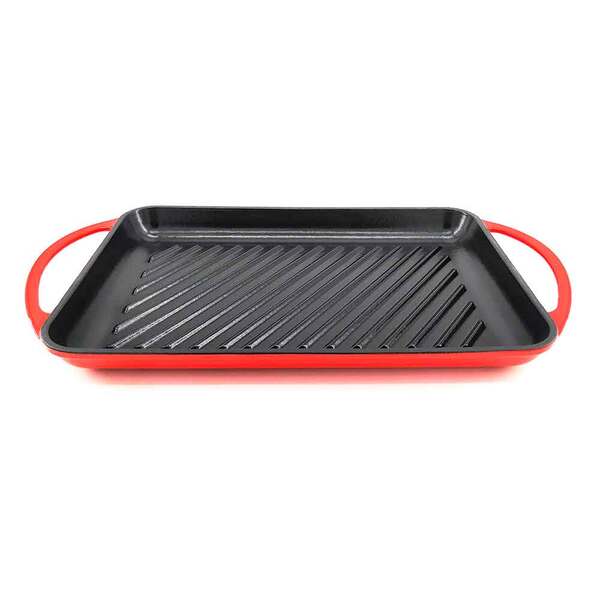 Grill De Ferro 33 Cm Sauté Vermelho Haus 57503/156