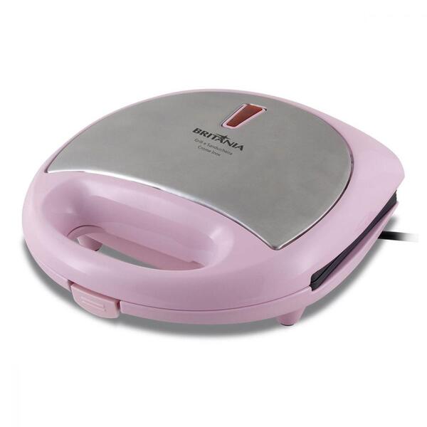 Grill E Sanduicheira Britânia Crome Inox Rs 220v