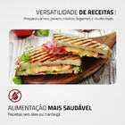 Grill E Sanduicheira Mondial Press Ceramic