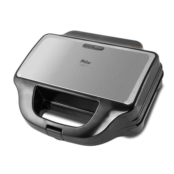 Grill E Sanduicheira Philco Pgr17pi Chapas Removíveis 900w 12