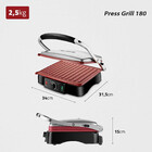 Grill E Sanduicheira Premium Pg-02 Preto/inox 1800w S-07 Mond