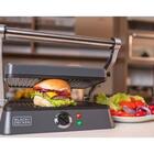 Grill Elétrico G1400-b2 Com Abertura 180 Black+decker 220v
