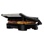 Grill Elétrico Mallory Asteria Compact Inox E Preto- 220v