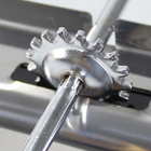 Grill Elétrico Artgrill Giratório Platinum Aço Inox 430 Bivolt com 4 Espetos 58cmx45cm Artmill