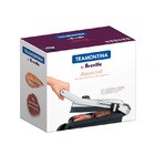 Grill Elétrico Tramontina By Breville Aço Inox Adjusta Prata