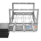 Grill Giratorio Churrasqueira Inox 3 Espetos Motor Weg Bivolt