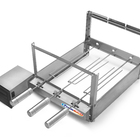 Grill Giratorio Churrasqueira Inox 3 Espetos Motor Weg Bivolt