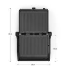 Grill Philco 2 Em 1 Chapas Removíveis E Abertura 180° Pgr50a