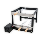 Grill Platinum Aço Carbono Bivolt com 3 Espetos Artmill