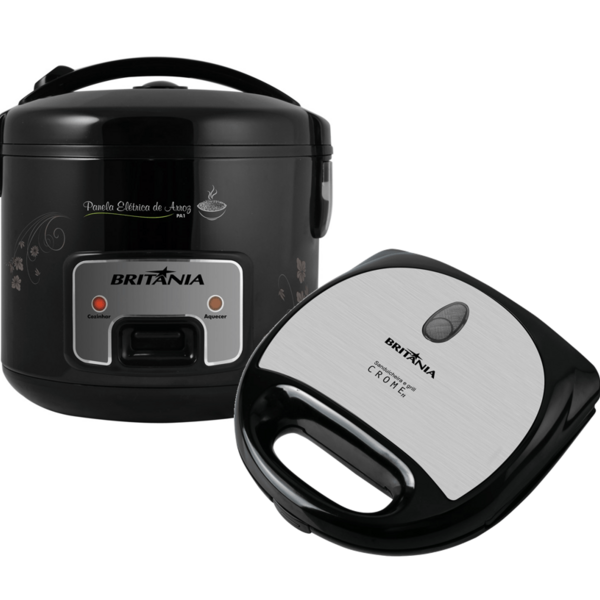 Grill Sanduicheira E Panela De Arroz - Kit Prático Britânia 1